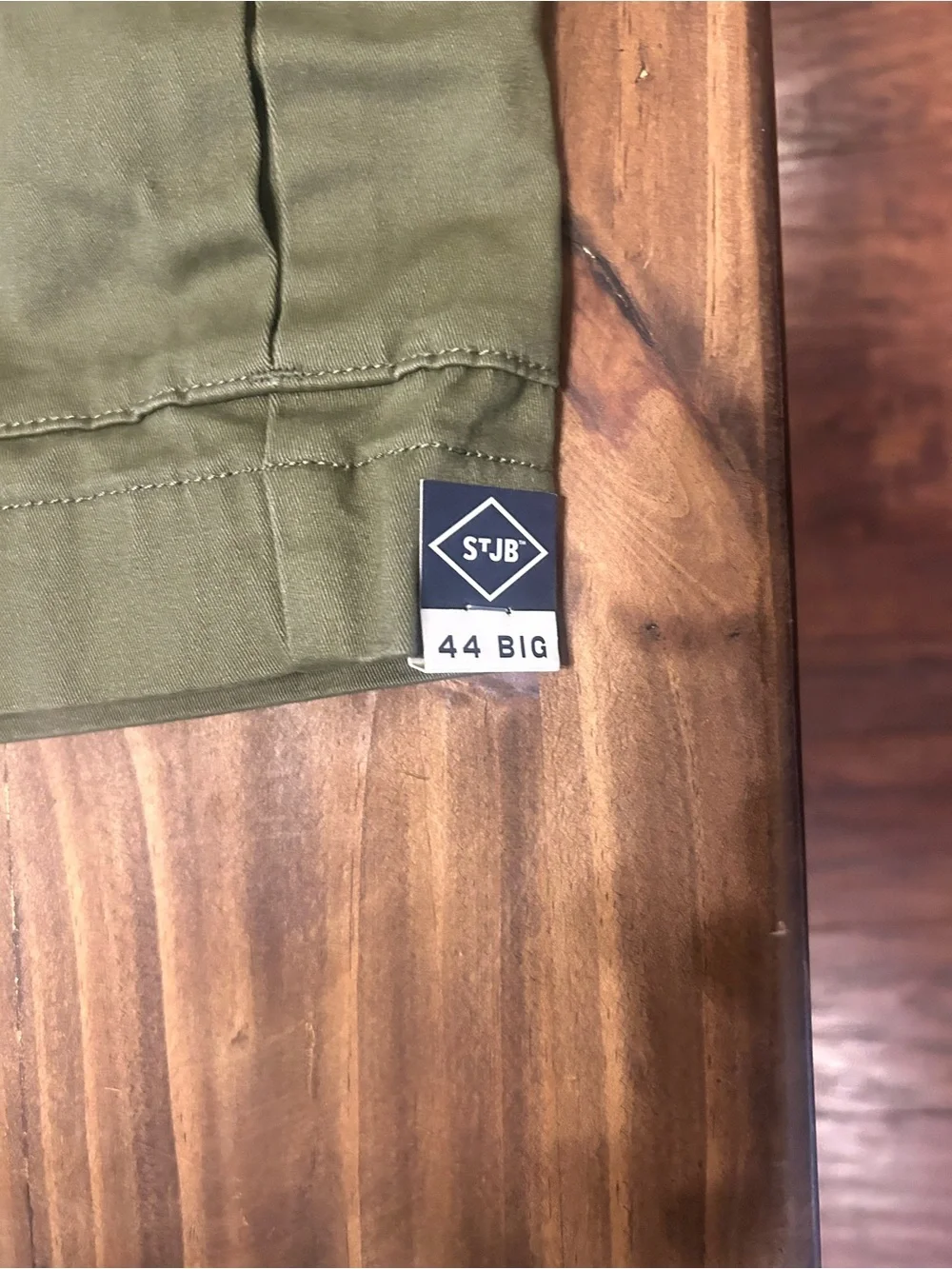 St. John's Bay Olive Green Cargo Shorts